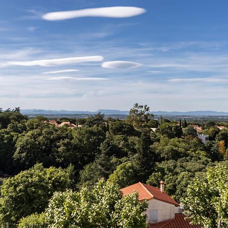 Vue 180°, Superbe Appartement Cocooning ! Laroque-des-Albères Exteriör bild