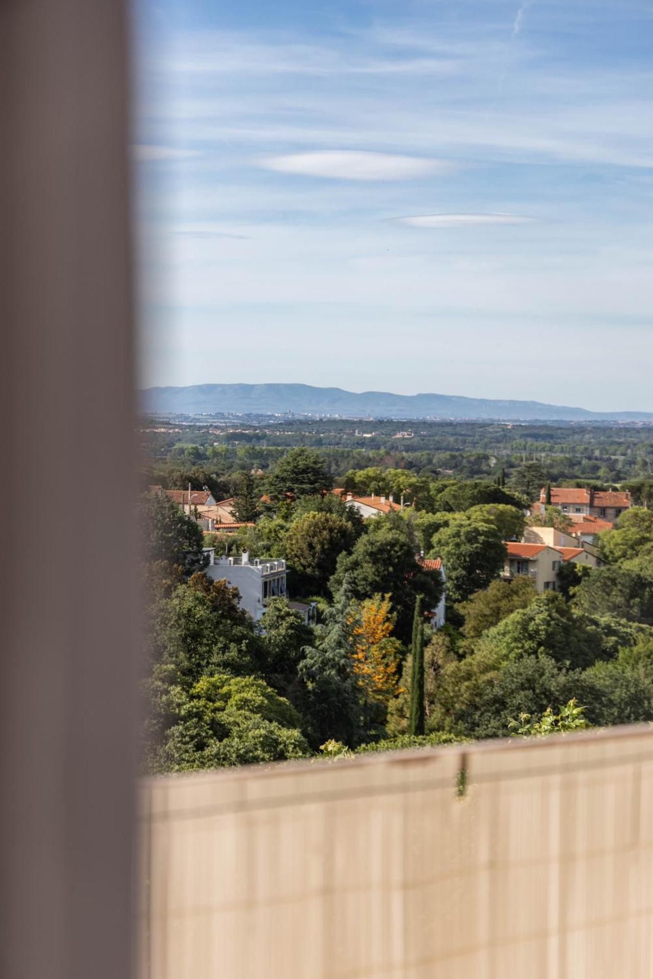 Vue 180°, Superbe Appartement Cocooning ! Laroque-des-Albères Exteriör bild