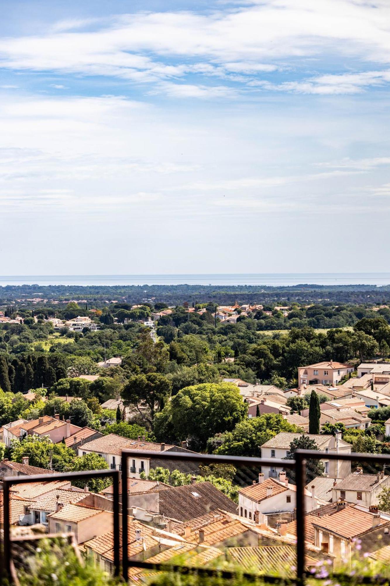Vue 180°, Superbe Appartement Cocooning ! Laroque-des-Albères Exteriör bild